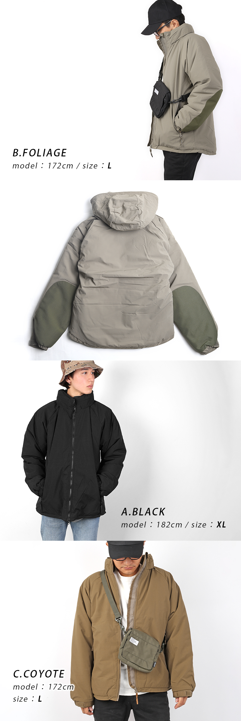 YMCLKY LEVEL7 ジャケット レベル7 ECWCS メンズ アウター USタイプ