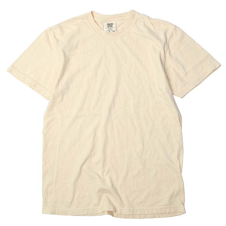 半袖Tシャツ 後染め 無地 6.0oz ショートスリーブTシャツ Comfort