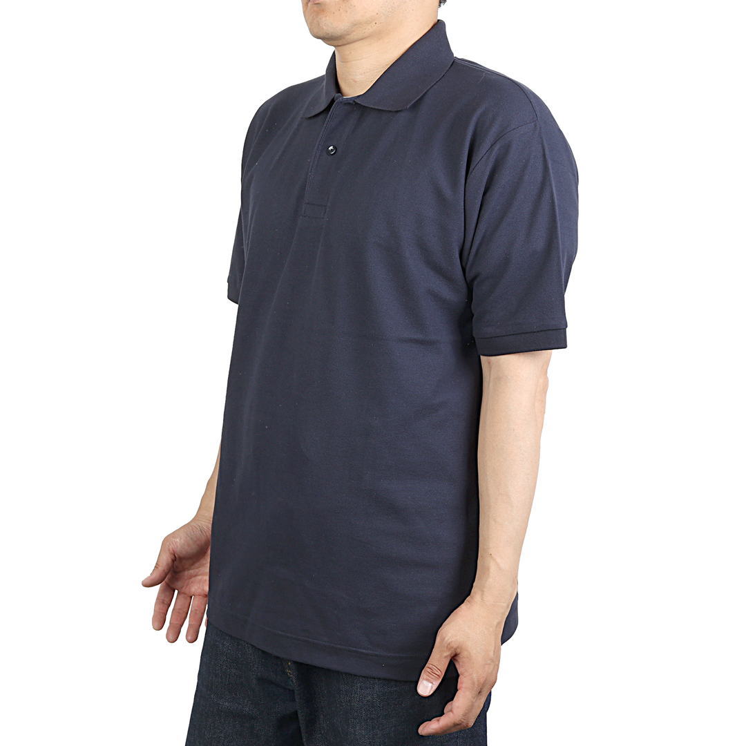 ポロシャツ 無地 メンズ 半袖 スポーツ カジュアル 速乾 ビジネス 黒