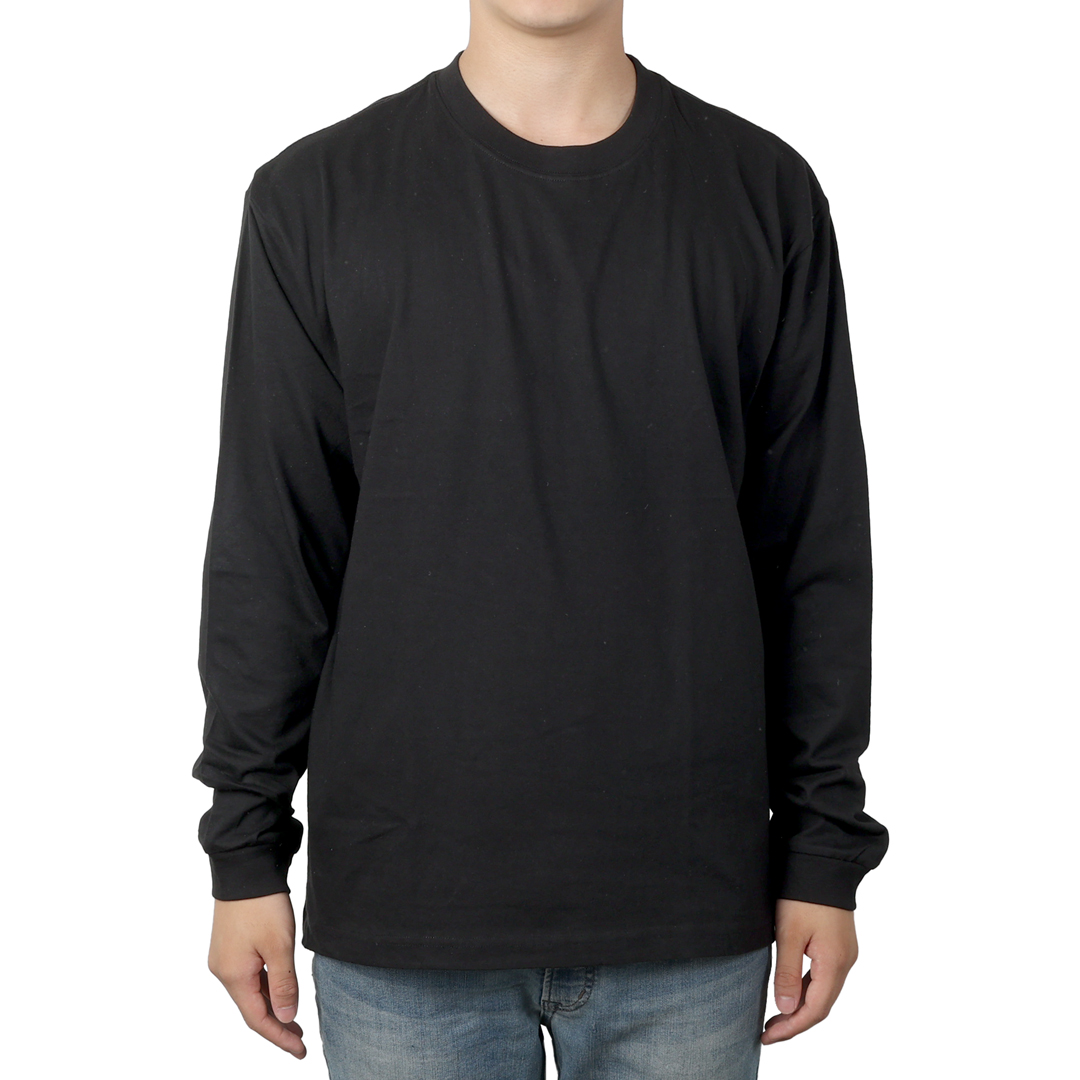 ロンT オーガニックTシャツ 長袖 無地 トラス Tシャツ メンズ