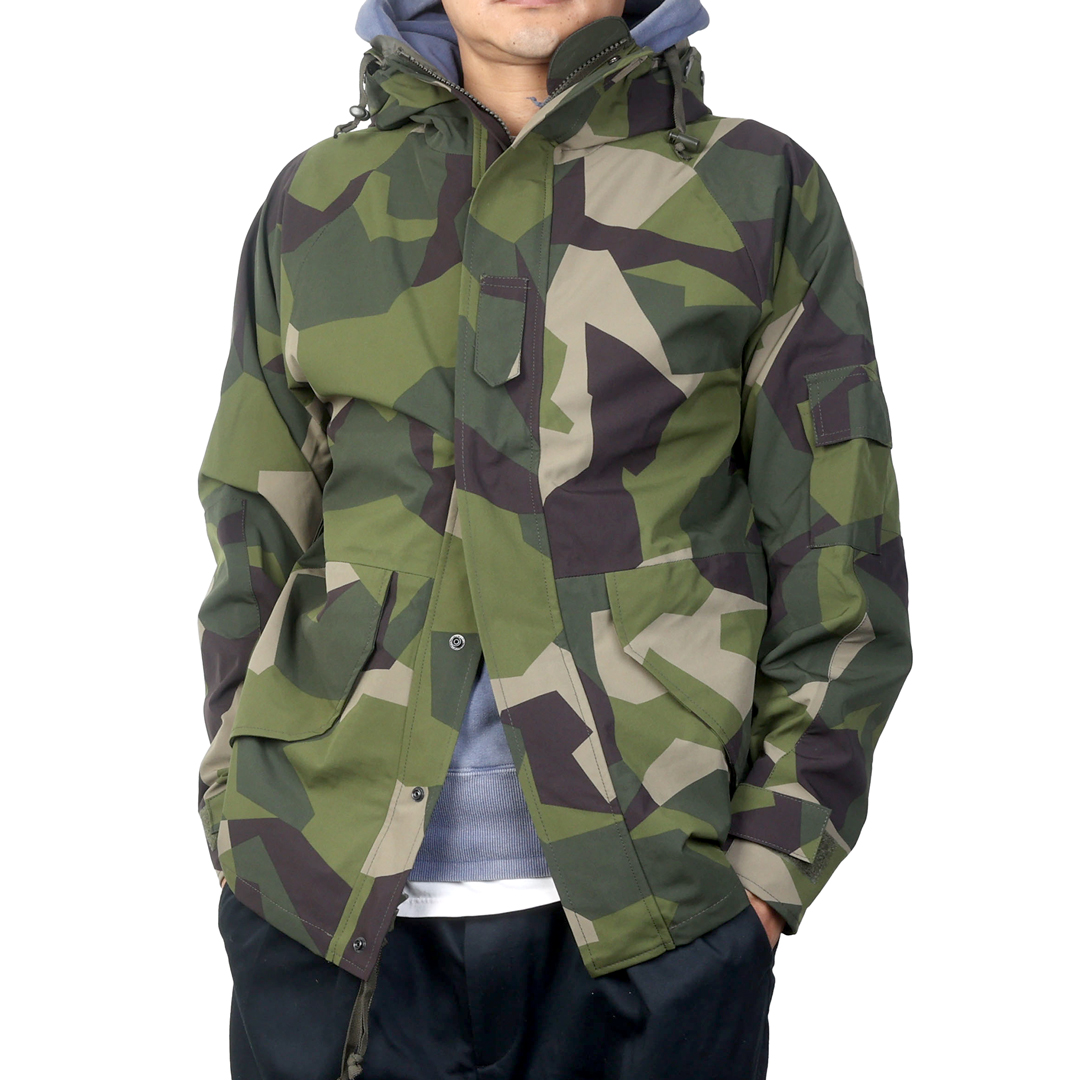 マウンテンパーカー ナイロン ECWCS タイプ ブラック ACU タン ウッド