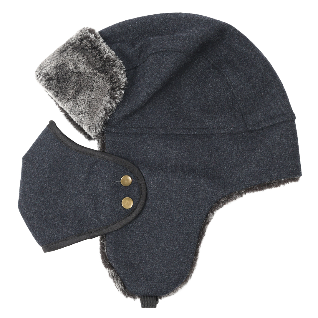 帽子 耳あて付き フライトキャップ 冬用 パイロットキャップ イヤー