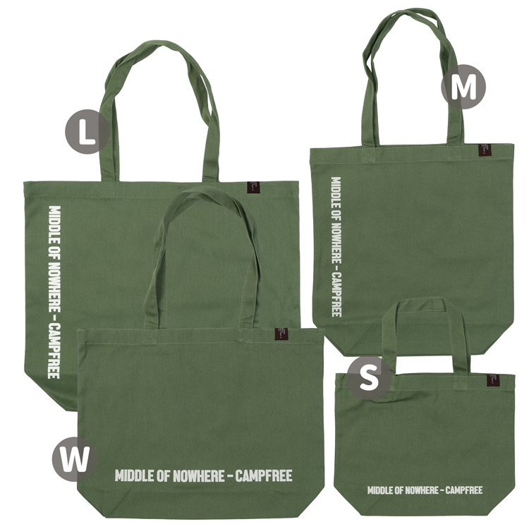 サブバッグ トートバッグ 帆布 ミニトートバッグ CAMPFREE