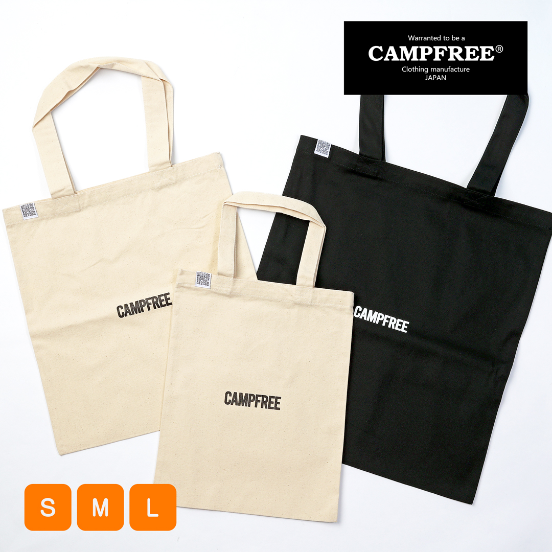 CAMPFREE ミニトートバッグ トートバッグ マチなし バッグ