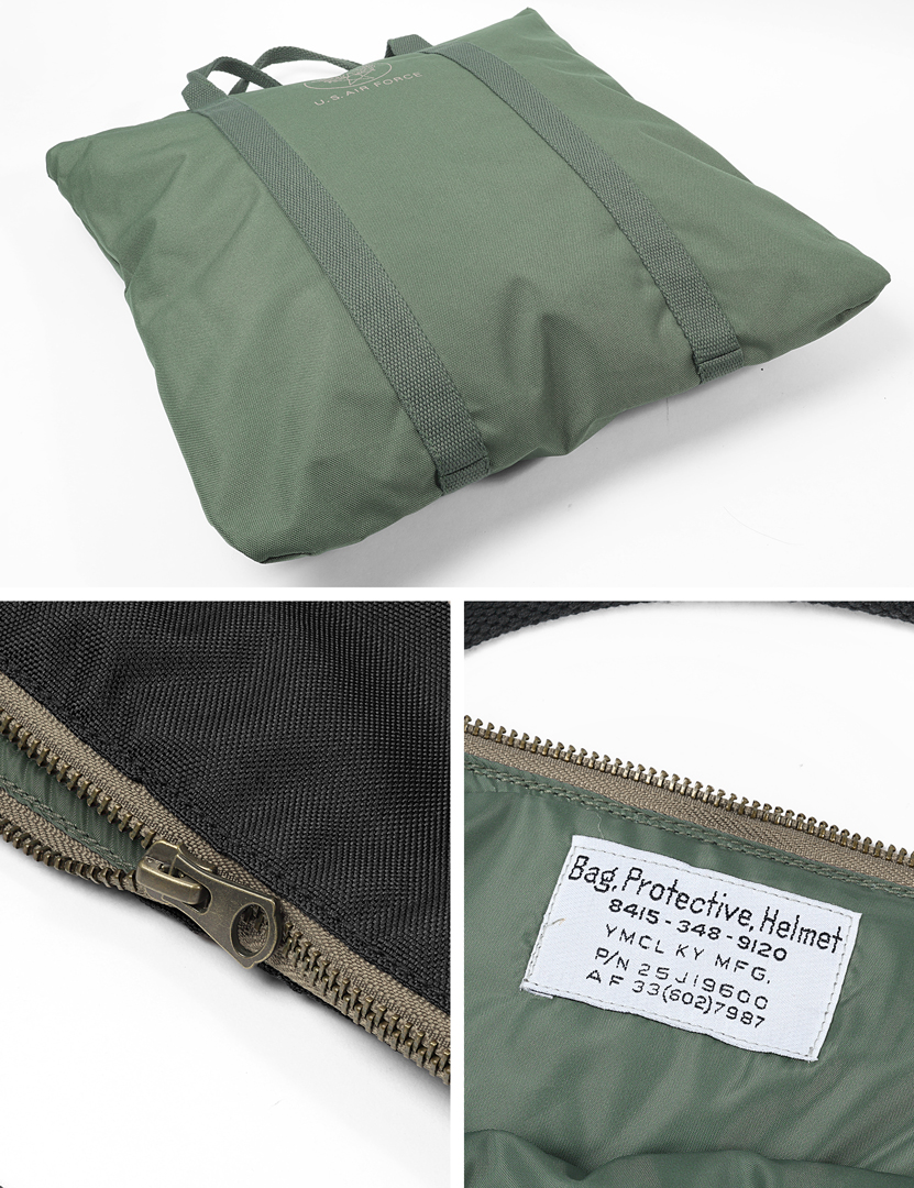 ヘルメットバッグ レプリカ メンズ レディース 50年代復刻 米軍 空軍