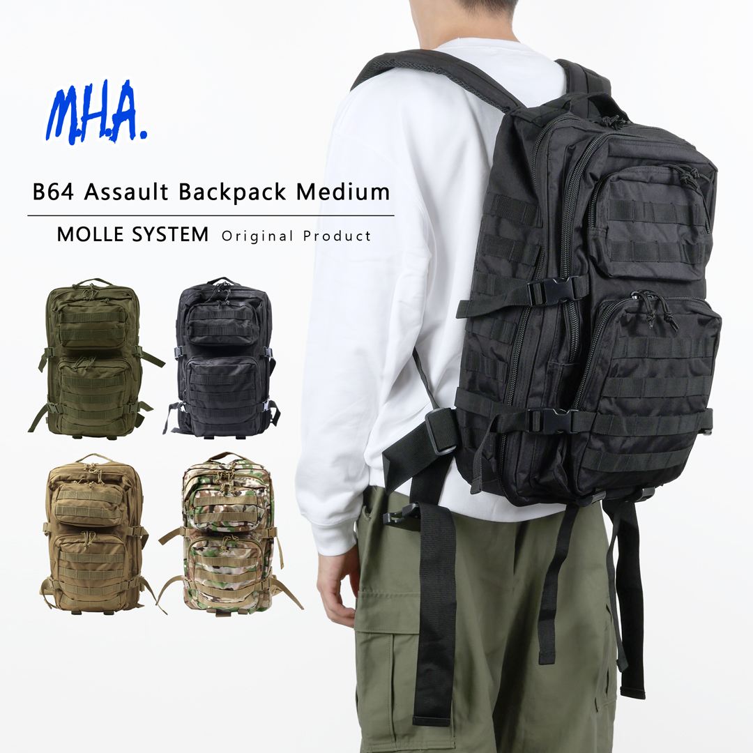 米軍バックパック MILITARY（ミリタリー） 新品 米軍 アサルトリュックサック メンズ