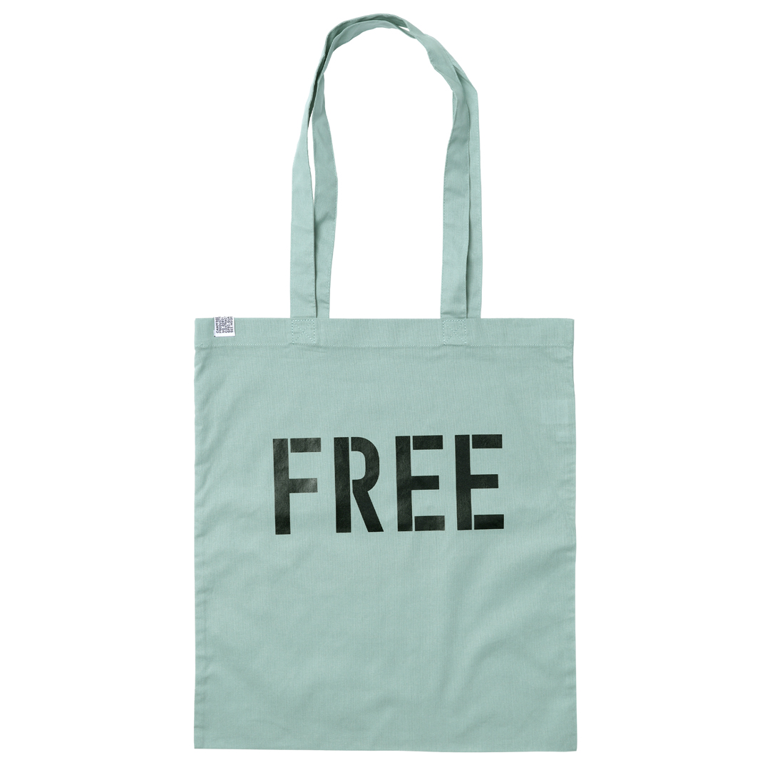 CAMPFREE トートバッグ サブバッグ 軽い 軽量 マチ無し 薄い 薄手