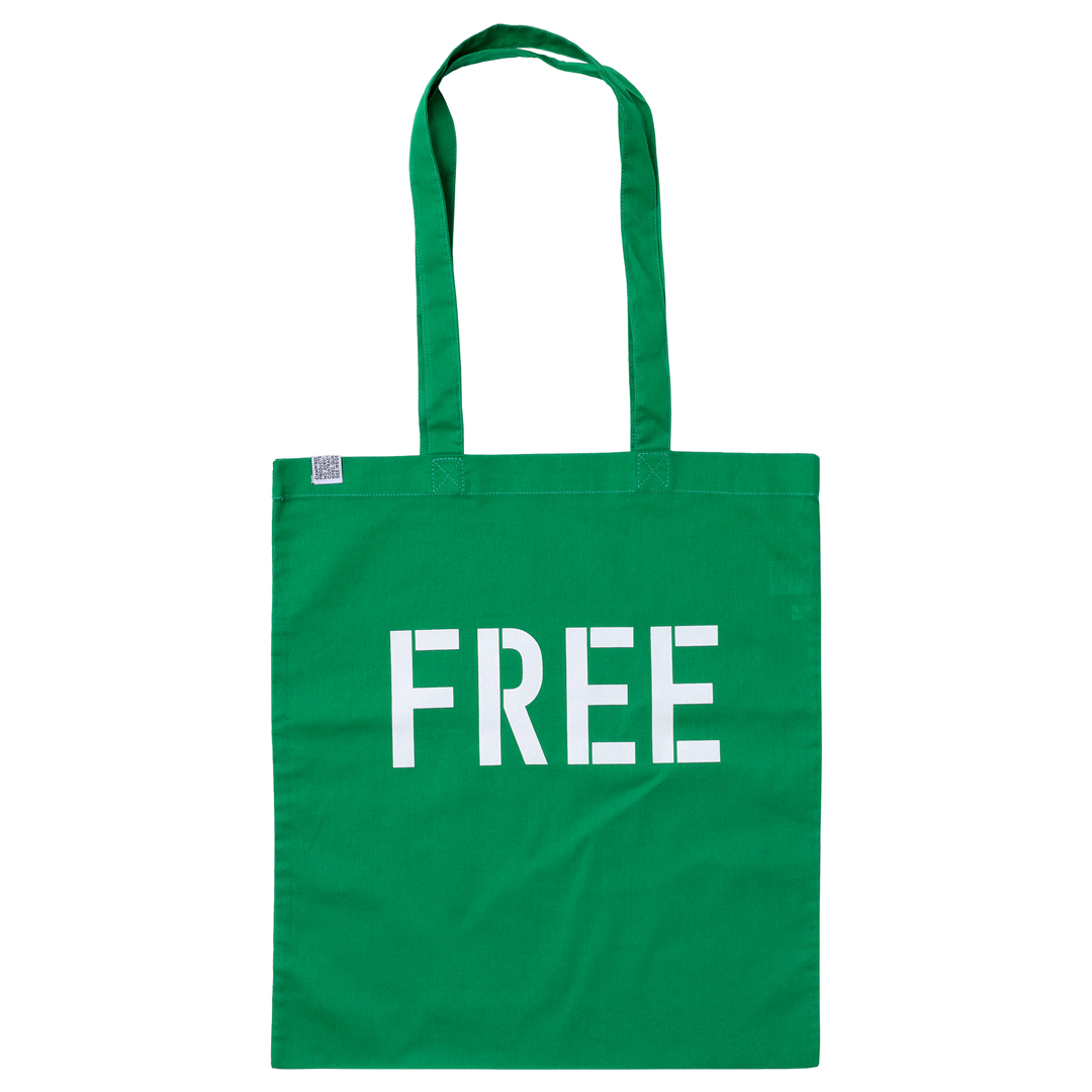CAMPFREE トートバッグ サブバッグ 軽い 軽量 マチ無し 薄い 薄手