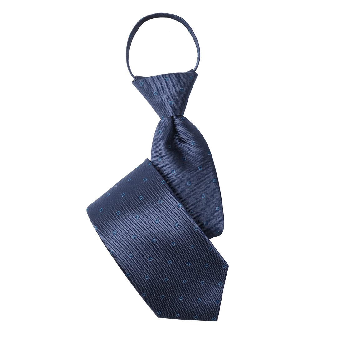 ワンタッチネクタイ ドット柄 水玉柄 ネクタイ ワンタッチ ディンプル