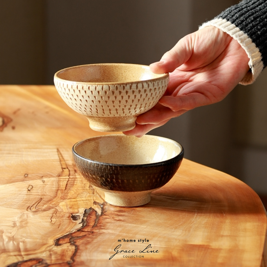 飯碗 AMANE（雨音）茶碗 11.3cm／ ご飯茶碗 小さめ 陶器 おしゃれ 和