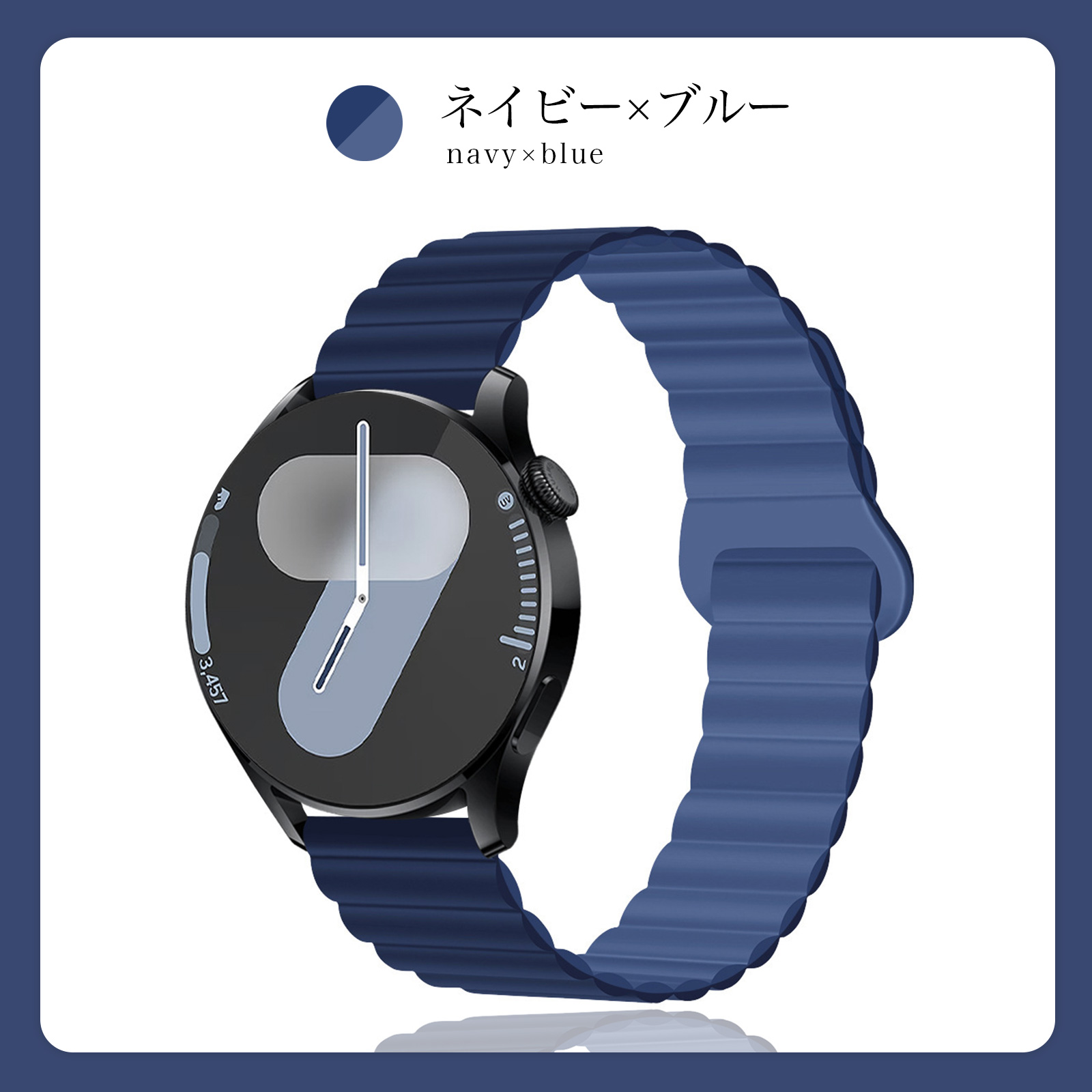 MLMLANT ハンドヘルドガーメントスチーマー GARMIN（ガーミン） スマートウォッチ ベルト 22mm 20mm 時計ベルト