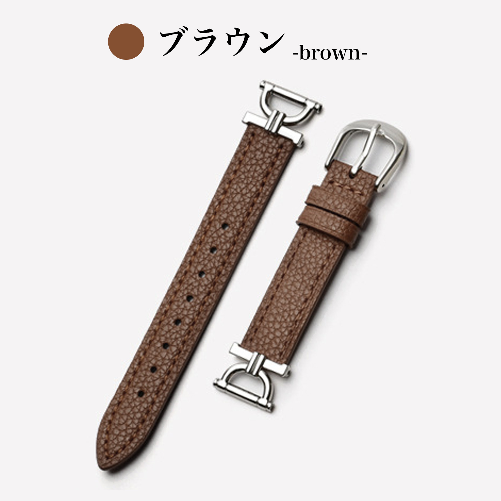 GARMIN（ガーミン） スマートウォッチ バンド レザー ベルト 革 22mm