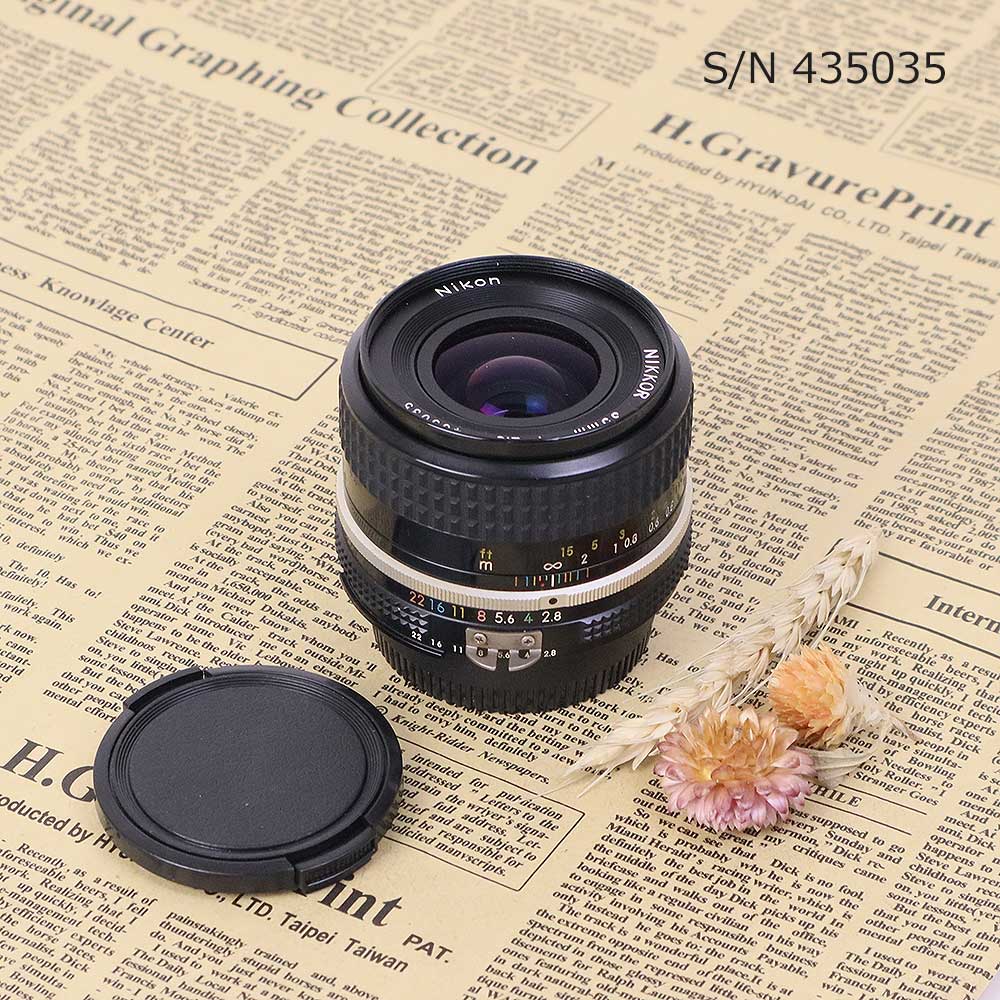 保証付 】【中古】 オールドレンズ Nikon NIKKOR 35mm f2.8