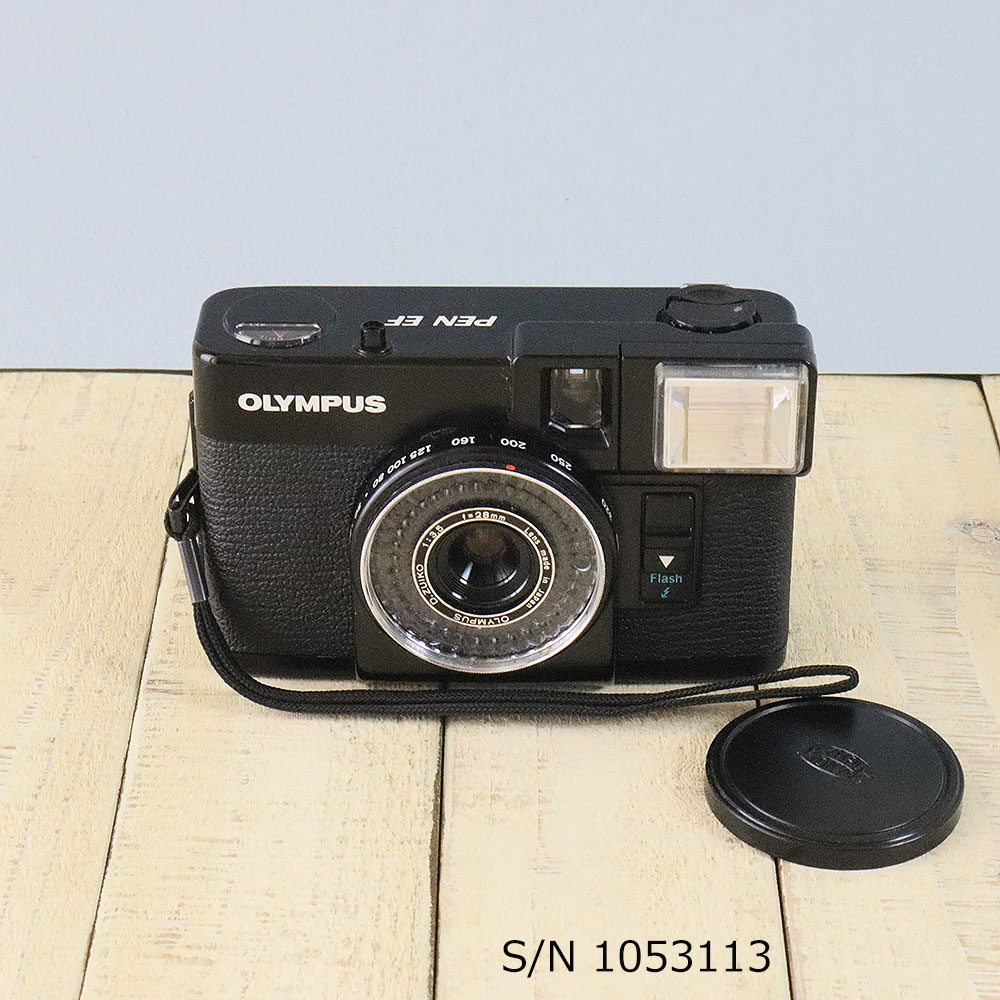 中古】【保証付 】 オリンパス OLYMPUS PEN EF S/N 1053113（ケース