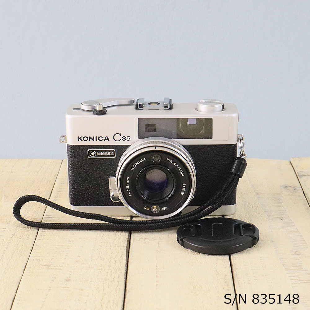 ◎完動品◎Konica C35 Flash Maticフィルムカメラ-