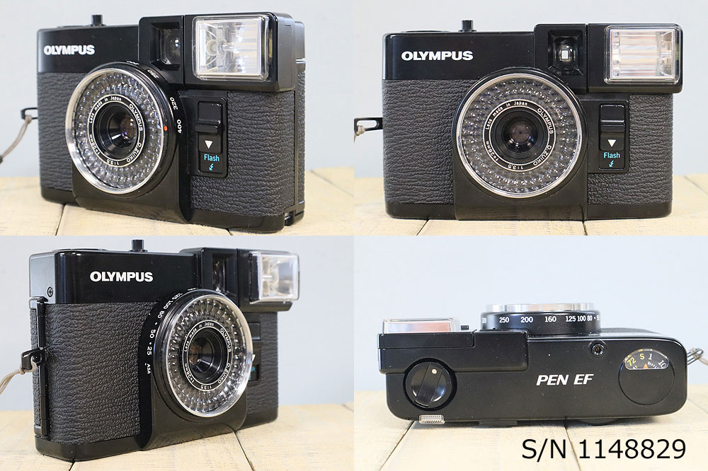 中古】【保証付 】 オリンパス OLYMPUS PEN EF S/N 1148829（ケース 