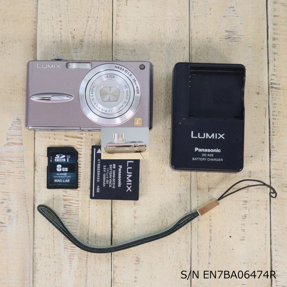 中古】[作動確認済 返品保証] Panasonic LUMIX DMC-FX30 S/N