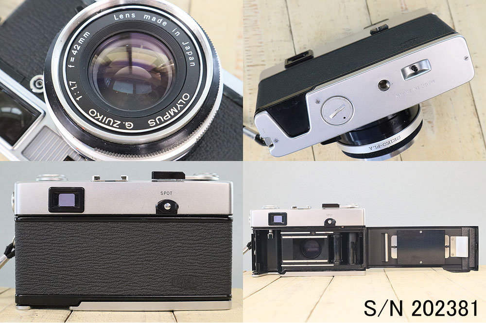 中古】【保証付 】 オリンパス OLYMPUS 35 SP S/N 202381