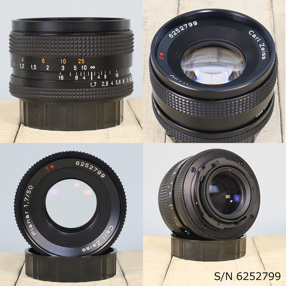 コンタックス Contax Carl Zeiss Planar T* 1027 コンタックス Contax Carl Zeiss Planar T* 1027 コンタックス