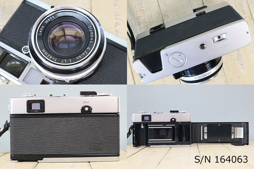 中古】【保証付 】 オリンパス OLYMPUS 35 SP S/N 164063