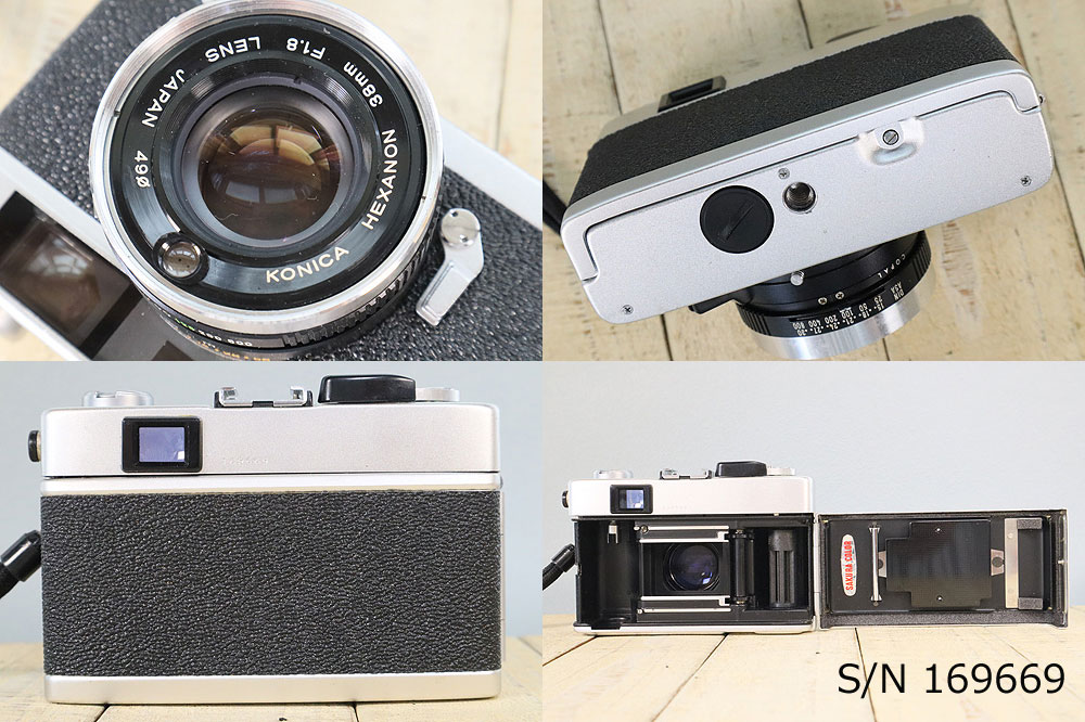 【整備品】KONICA C35   コニカ 楽天市場】【整備済】【保証付 】 コニカ KONICA C35 EF S/N