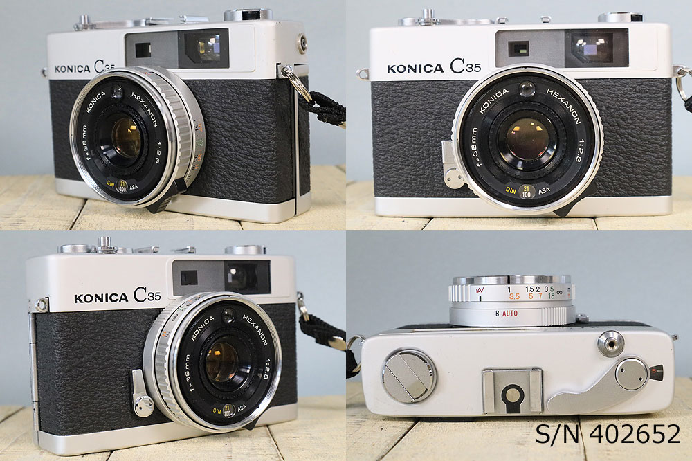★希少・完動品★konica c35★本革外装＊美品＊初期保証★フィルム入門に！ 楽天市場】【整備済】【保証付 】 コニカ KONICA C35 ブラック S