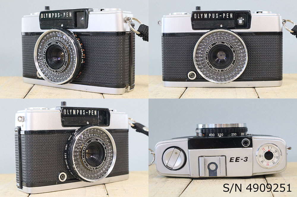 OLYMPUS PEN EE-3 製備品、テスト撮影済み　5760951 中古】OLYMPUS オリンパス PEN EE-3 ホワイト コンパクト