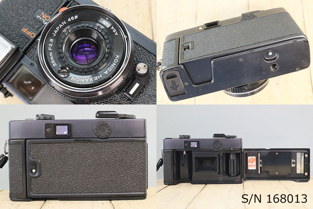 試写確認済み☆ Konica C35 EF 分解清掃済！初期動作保証☆ 試写確認・分解清掃済み 完動品☆ Konica C35 EF 初期動作保証☆