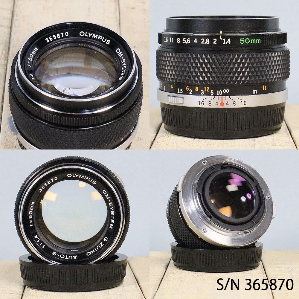 中古】【保証付 】 OLYMPUS OM-2 S/N 367461 レンズ G.ZUIKO AUTO-S