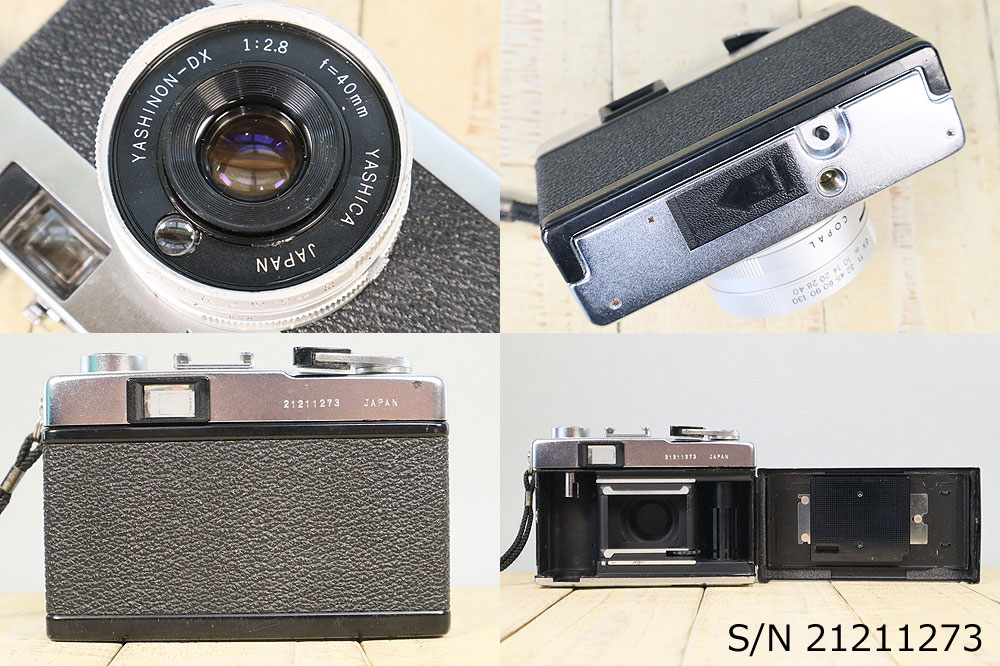 整備済】【保証付 】 ヤシカ YASHICA ELECTRO 35MC S/N 21211273
