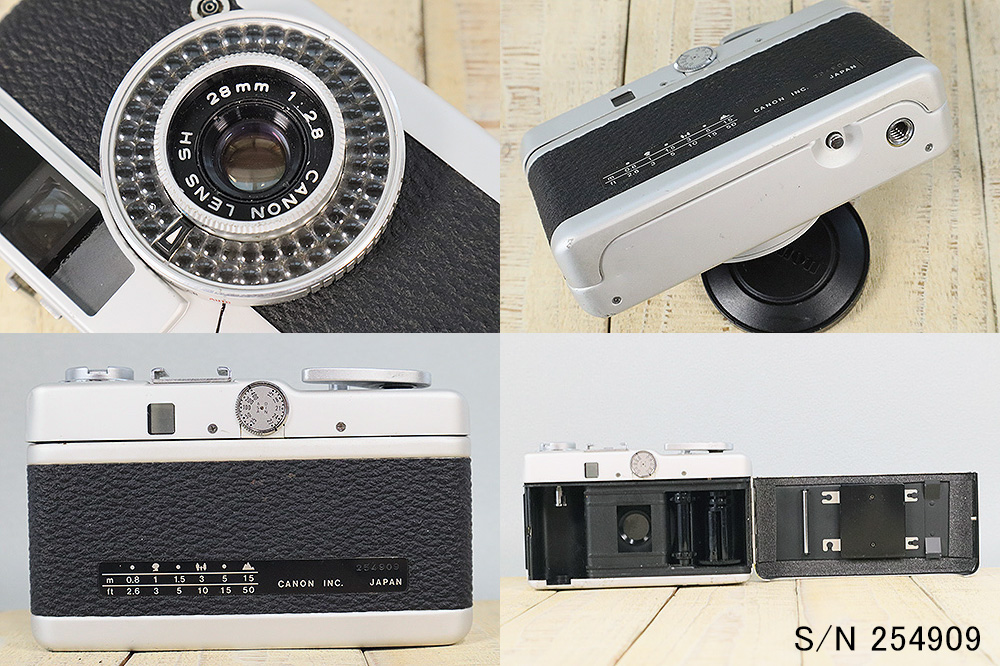 中古】【保証付 】 キヤノン Canon demi EE28 S/N 254909（ケース