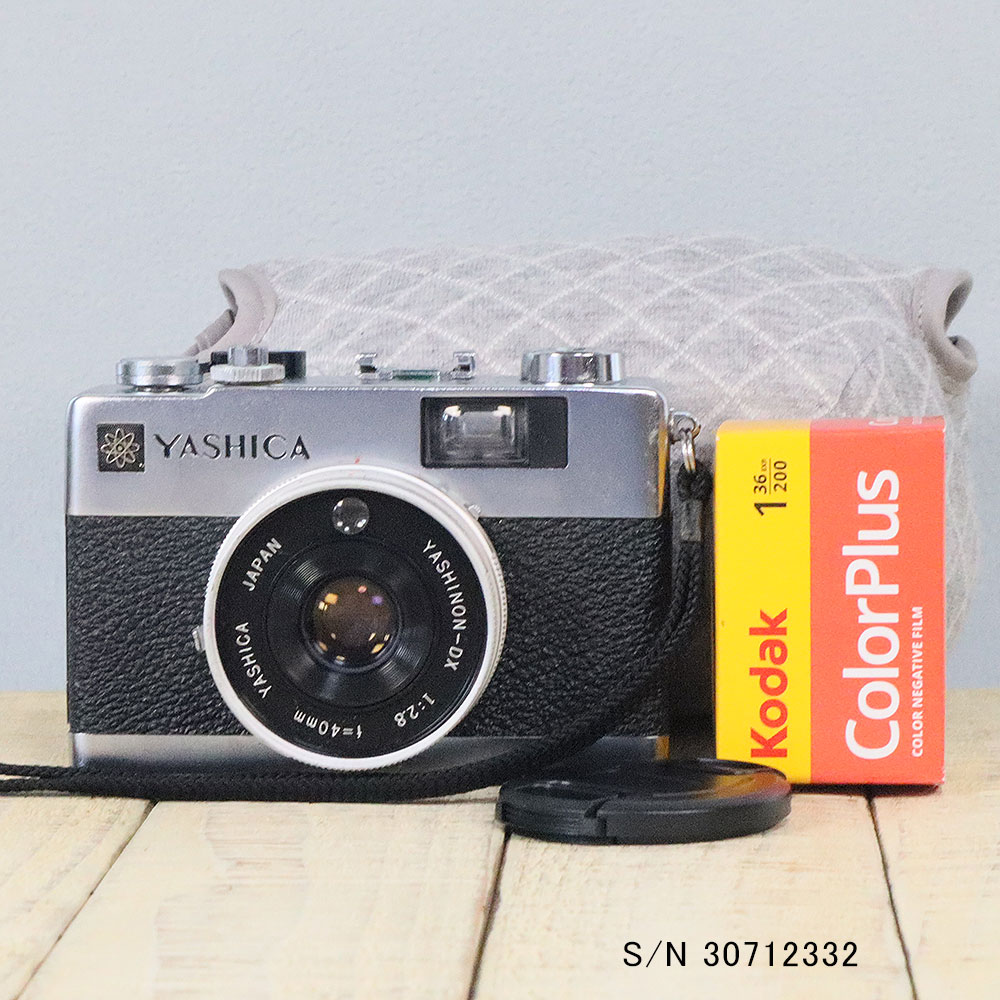 【整備済　美品】ヤシカ ELECTRO35 MC 40mm F2.8 #1431 整備済】【保証付 】 ヤシカ YASHICA ELECTRO 35MC S/N 30712332