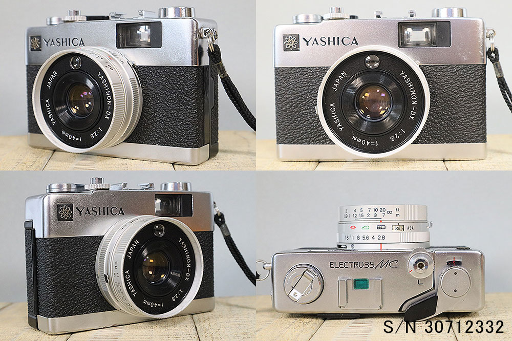 整備済】【保証付 】 ヤシカ YASHICA ELECTRO 35MC S/N 30712332