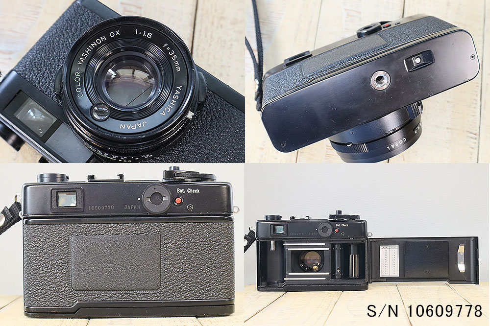 整備済】【保証付 】 ヤシカ YASHICA ELECTRO 35CC S/N 10609778