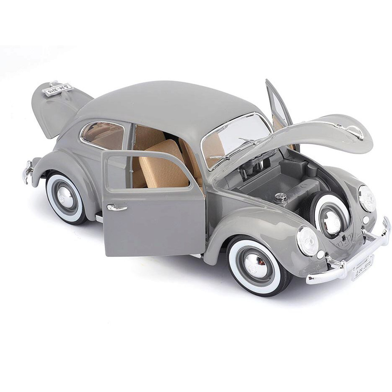 1955 Volkswagen Beetle KAFER Grey 1/18 MAISTO【全国送料無料 