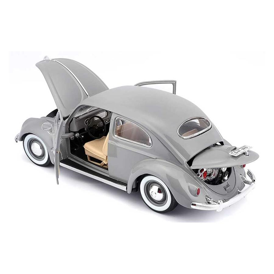 1955 Volkswagen Beetle KAFER Grey 1/18 MAISTO【全国送料無料 