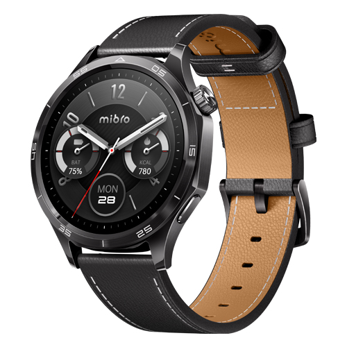 スマートウォッチ Mibro Watch GT 大画面 1.43インチ 通話機能 GPS 音声操作 軽量 防水 血中酸素レベル 睡眠 健康管理 ミブロ 公式 1年保証 アウトドア ビジネスの画像