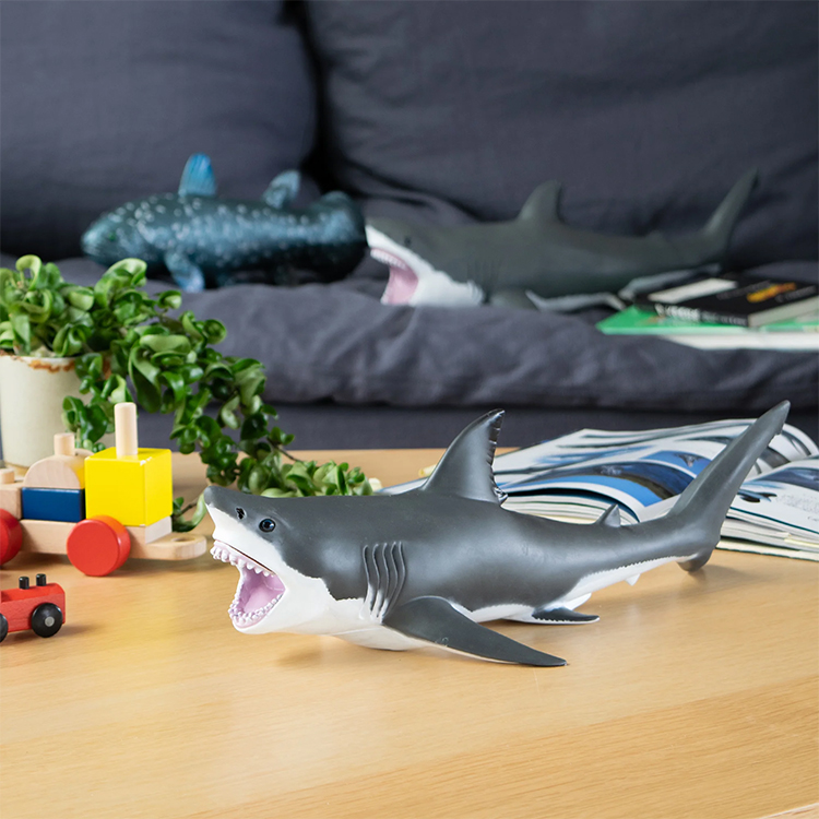 [ フェバリット ] FM-305 ホホジロザメ ビニールモデル（70669） |  | 05