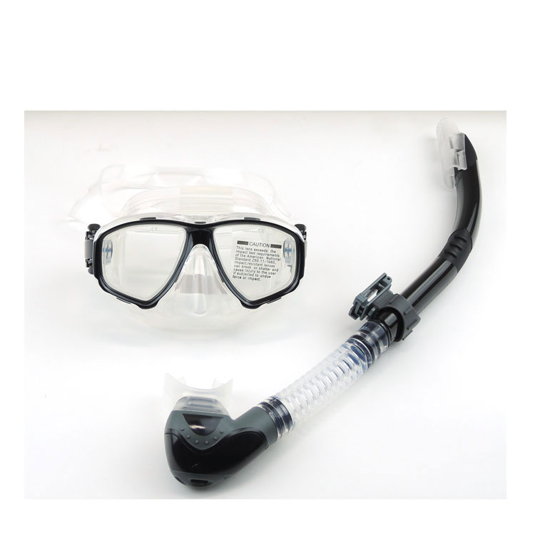 [ PRODIVE ] シュノーケルセット シュノーケリング2点セット [男女兼用 ] シュノーケリング用 |  | 01