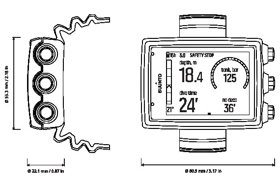 [ SUUNTO ] スント EON CORE イオン コア ダイブコンピューター SS023082000 SS022740000 SS023081000 SS051038000 | SUUNTO | 14