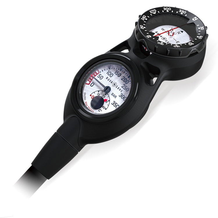 [ AQUALUNG ] アクアラング Precise 2 Gauge AQUALUNG プレシス 2 ゲージ（残圧計+コンパス） 614126 |  | 01