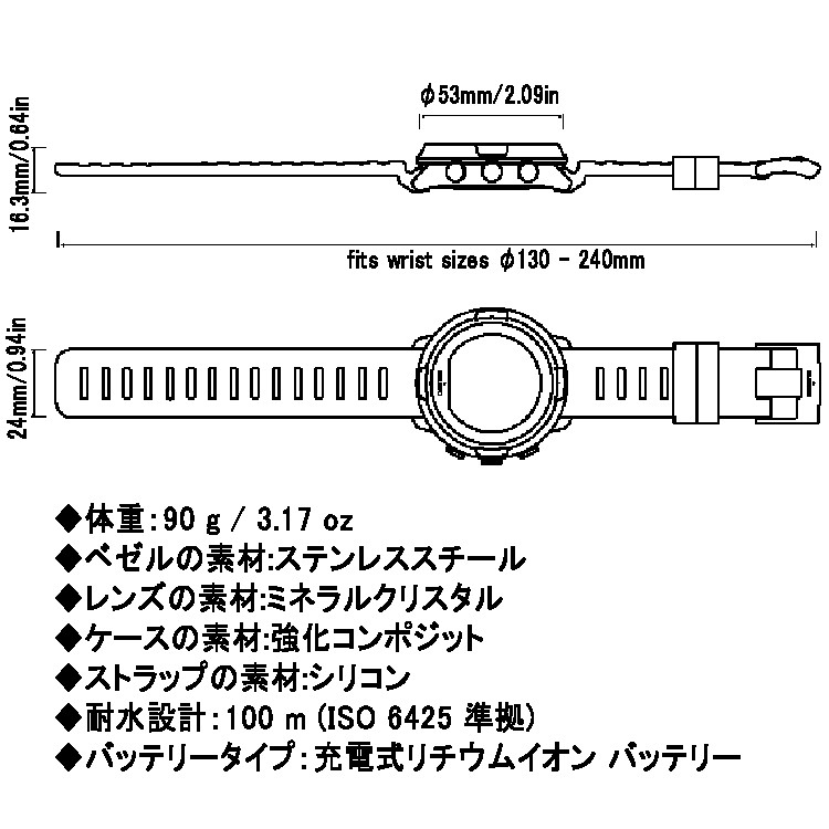 [ SUUNTO ] スント D5 ダイブコンピュータ 日本正規品 カラーディスプレイ | SUUNTO | 08