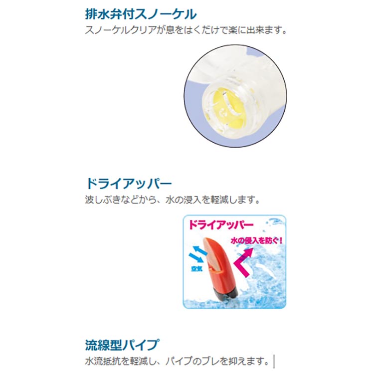 [ AQA ] KZ-9004 デュオソフトII＆サミーVシリコンII 2点セット KZ9004 （ メンズ＆レディース ） [シュノーケリング用 ] |  | 04