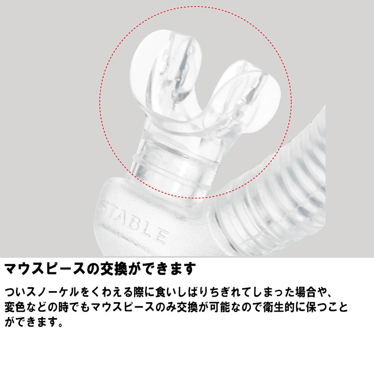 [ GULL ] ガル カナールステイブル GS-3171 / GS-3172 CANAL STABLE GS3171 / GS3172 ダイビング用スノーケル | GULL | 06