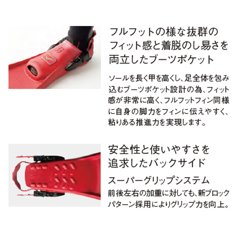 2025新色 [ GULL ] ガル MEW CYPHER ミューサイファー ダイビング フィン | GULL | 04