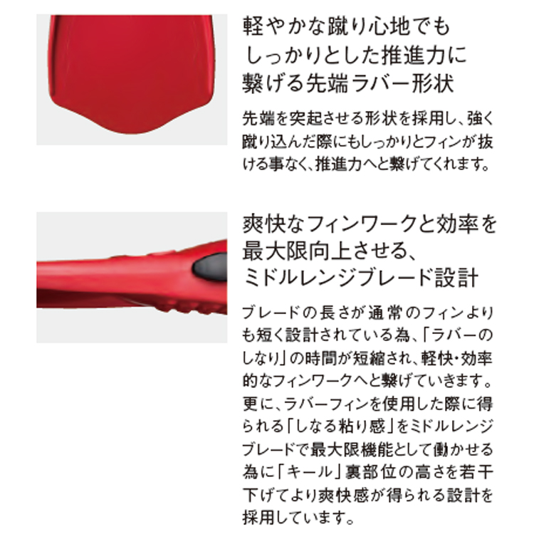 2025新色 [ GULL ] ガル MEW CYPHER ミューサイファー ダイビング フィン | GULL | 05