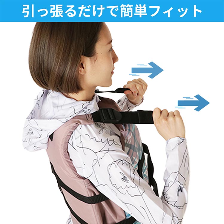 シュノーケル スノーケル ベスト 浮き ライフジャケット [ ReefTourer ] RA0402 スノーケリングベスト スリム シュノーケリング用 子ども 大人用 |  | 05