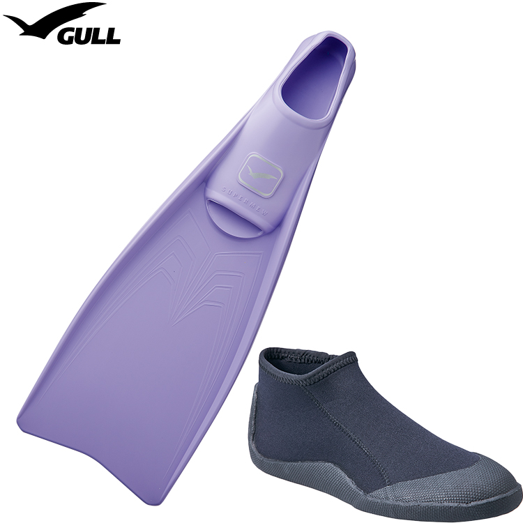 GULL - GULL SUPER MEW イブニングパープル XSサイズ mic21ダイビングショップ[ GULL ] スーパーミュー SUPER MEW
