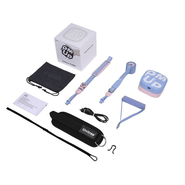 [ Unitree ] PUMP ユニツリー パンプ ピンク 1台 最大負荷10kg 筋トレ ガジェット トレーニング フィットネス トレーニングチューブ ダンベル |  | 02