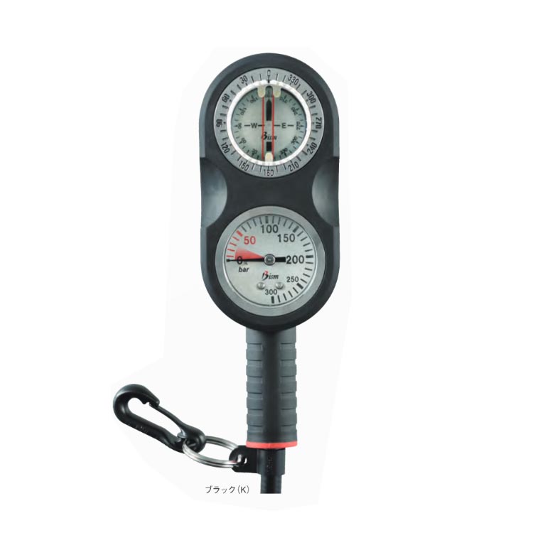 [ Bism ] GB4121 K/W ビーンズゲージ BEANS GAUGE [ ダイビング用2ゲージ ] |  | 04